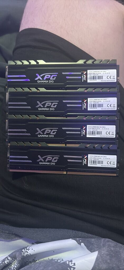 4 Sticks Of (4x8) Ram 32gb Ddr4