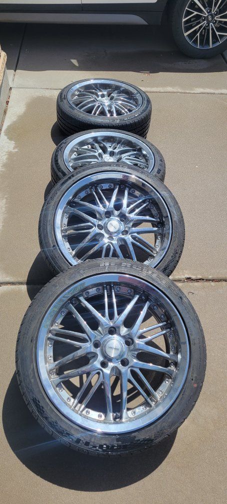 Set of 4 Tires and Wheels 215/45ZR18