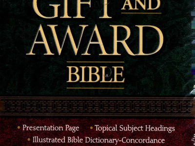 The King James Gift & Award Bible -