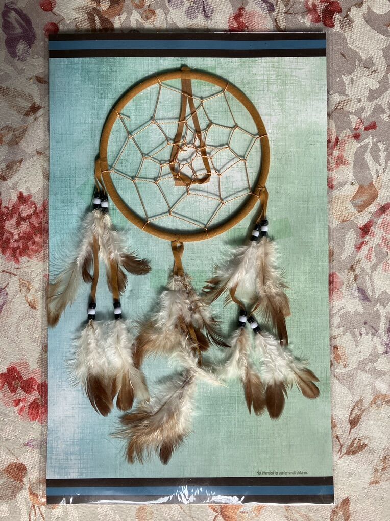 New 5 Inch Hand Made Lakota Sioux Dreamcatcher