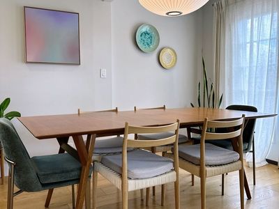 West Elm Mid-Century Expandable Dining Table