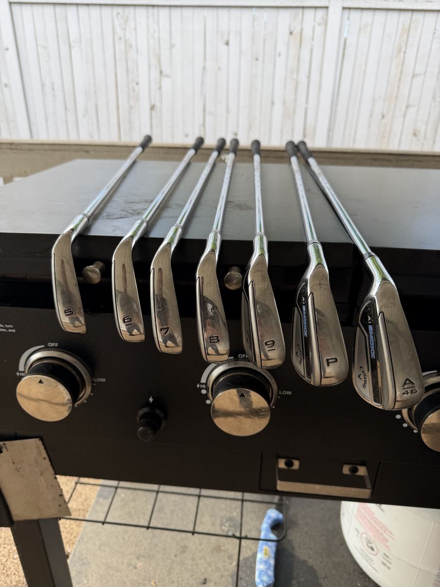 LH Callaway Paradym Ai smoke irons