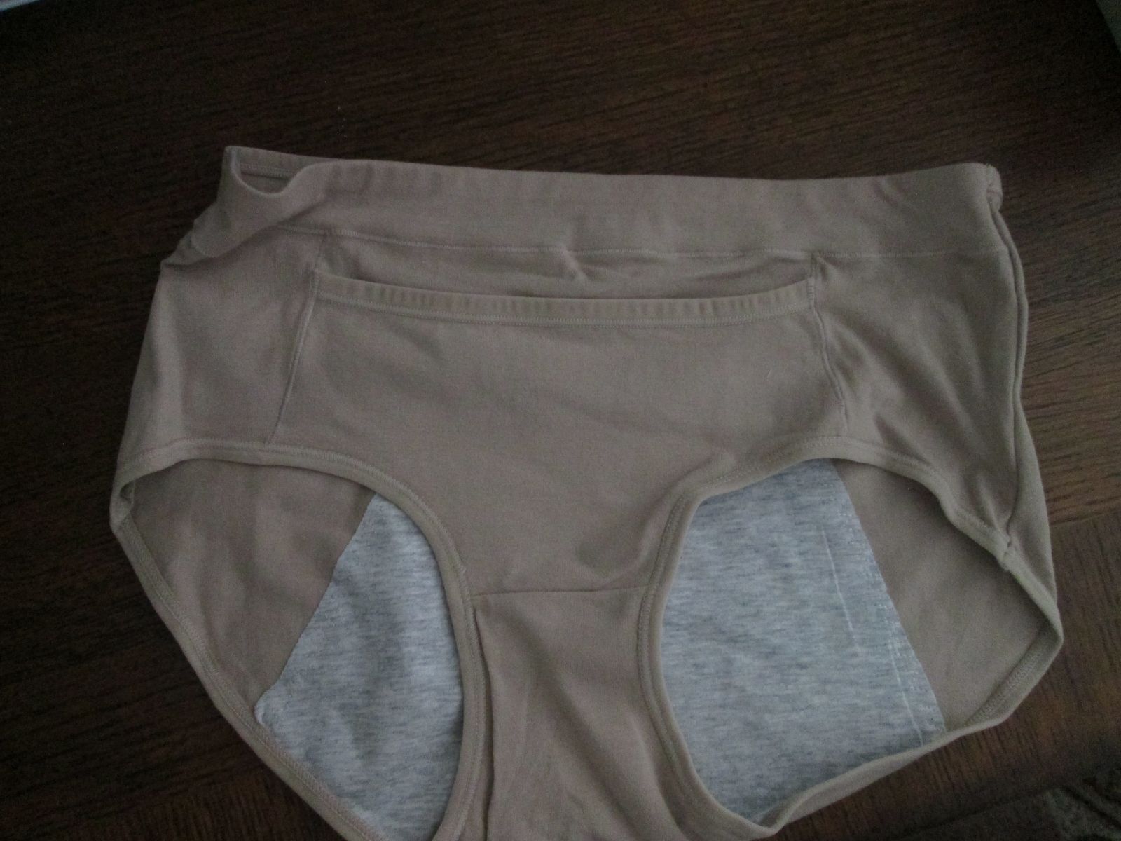 High-Waisted Breathable Mesh Leak-Proof Menstrual Panties for Plus-Size Women
