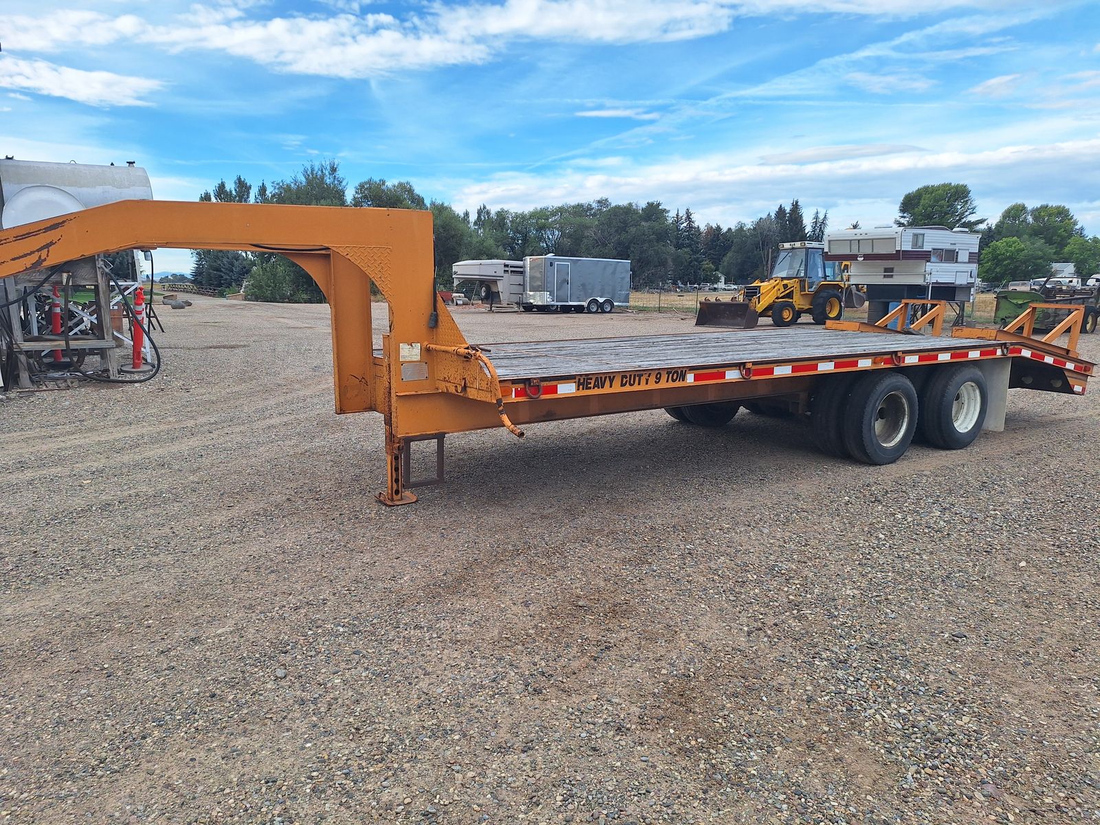 ECONOLONE 9 TON EQUIPMENT TRAILER 18 FOOT DECK