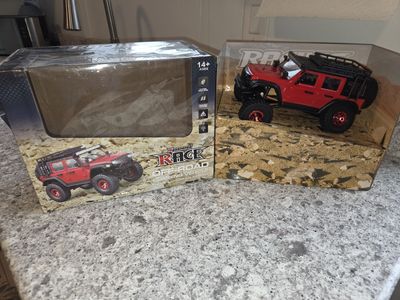 Rc jeep wrangler brand new comes with everything to use