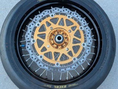 Kawasaki excel takasago rims and supermoto tires kx250/kx450