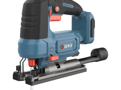 New! Senix 20V Max Cordless Jigsaw (Bare Tool Only), Jigsaw Cut Off Tool with Brushless Motor, 3000SPM, 6-Speed & 4-Orbital