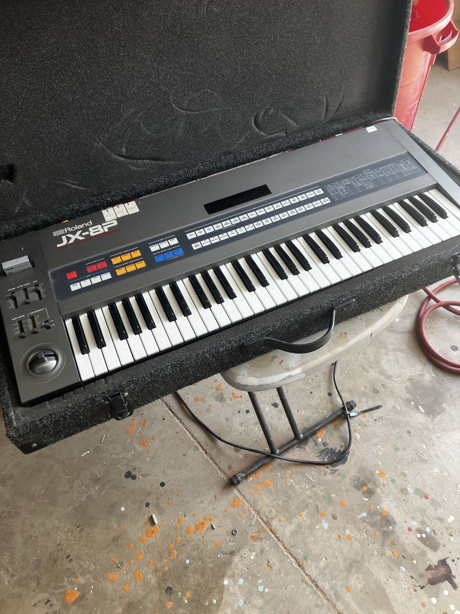 Used Roland JX-8P synthesizer