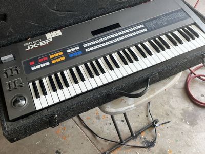 Used Roland JX-8P synthesizer