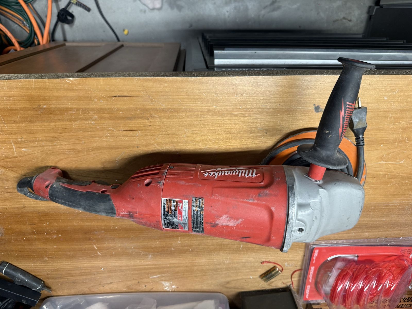 Milwaukee 7/9 inch grinder corded