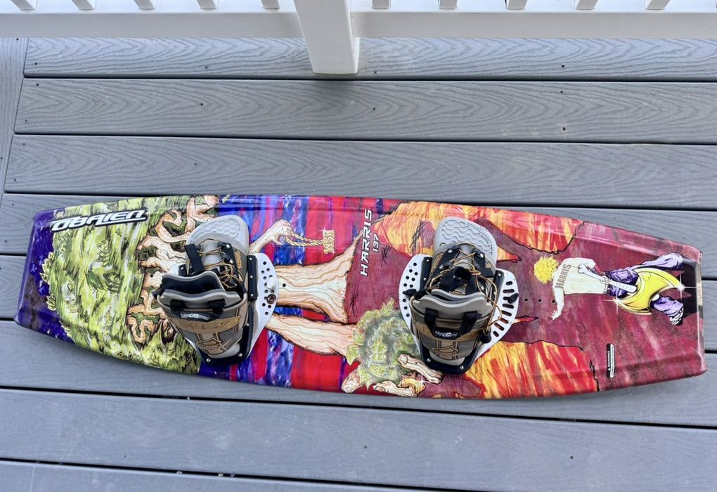 Obrien Harris 137 Wakeboard/Liquid Force Bindings