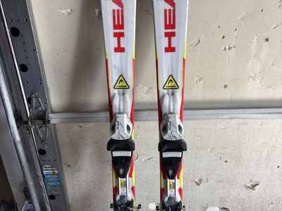 Junior size alpine skis