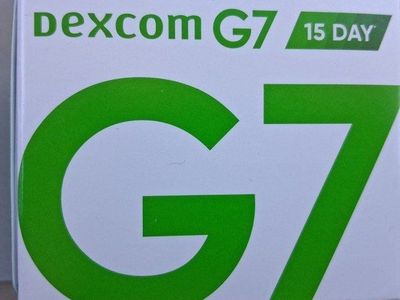 Dexcom G7 Continuous Glucose Monitoring (CGM) System - 15 Day Sensor (Unopened)