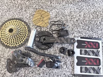 SRAM XX1 Eagle DUB 170mm Power Meter AXS Groupset Kogel Pulley