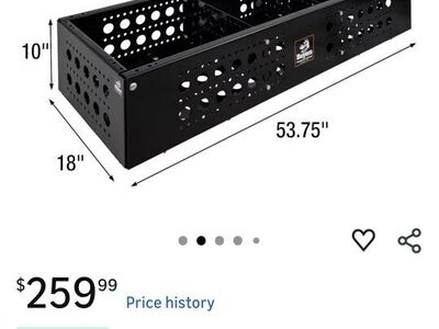 Buyers products metal storge landscaping basket