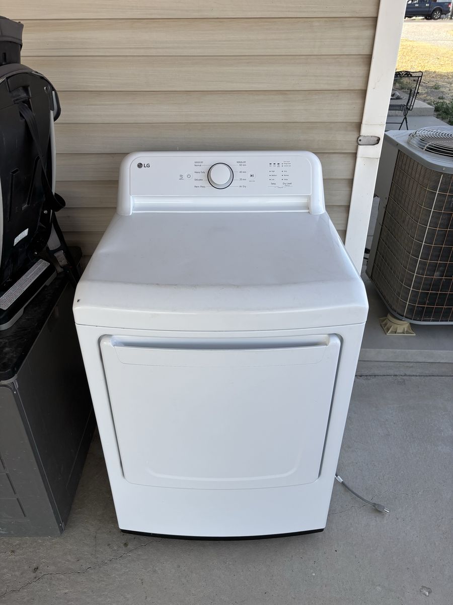 LG  Gas Dryer - White