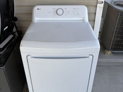 LG Gas Dryer - White