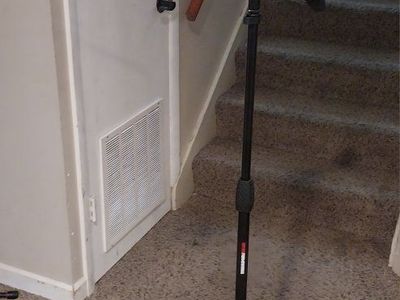 Gator Frameworks Telescoping Boom Microphone Stand - Black
