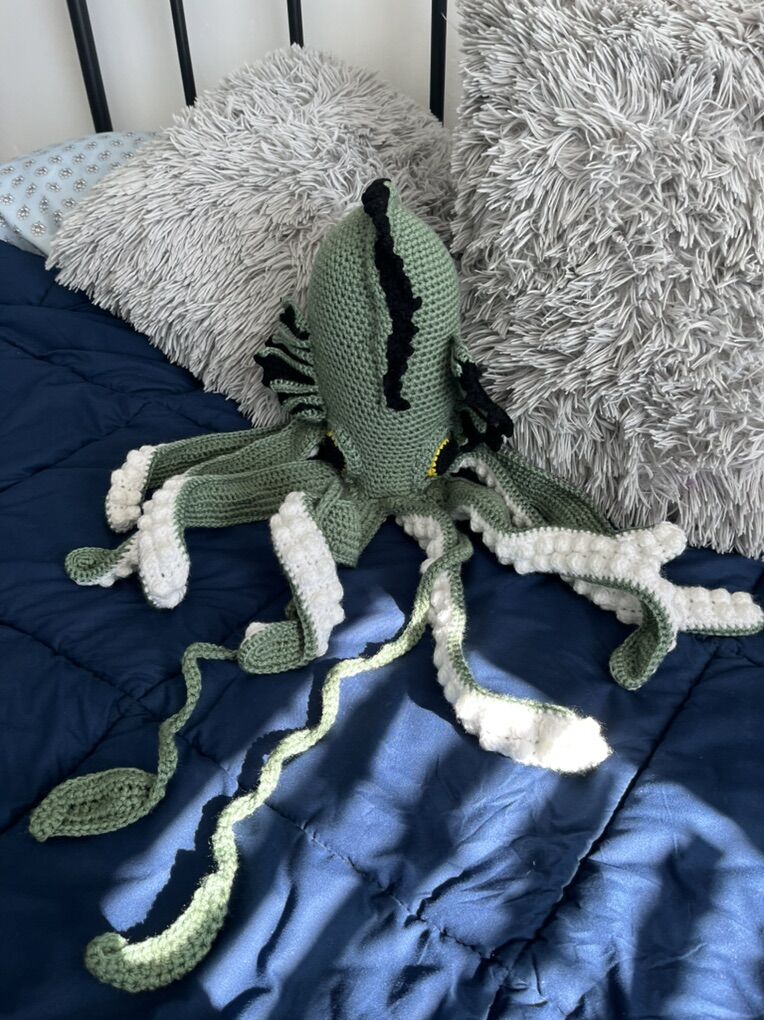 How Crocheted Octopus