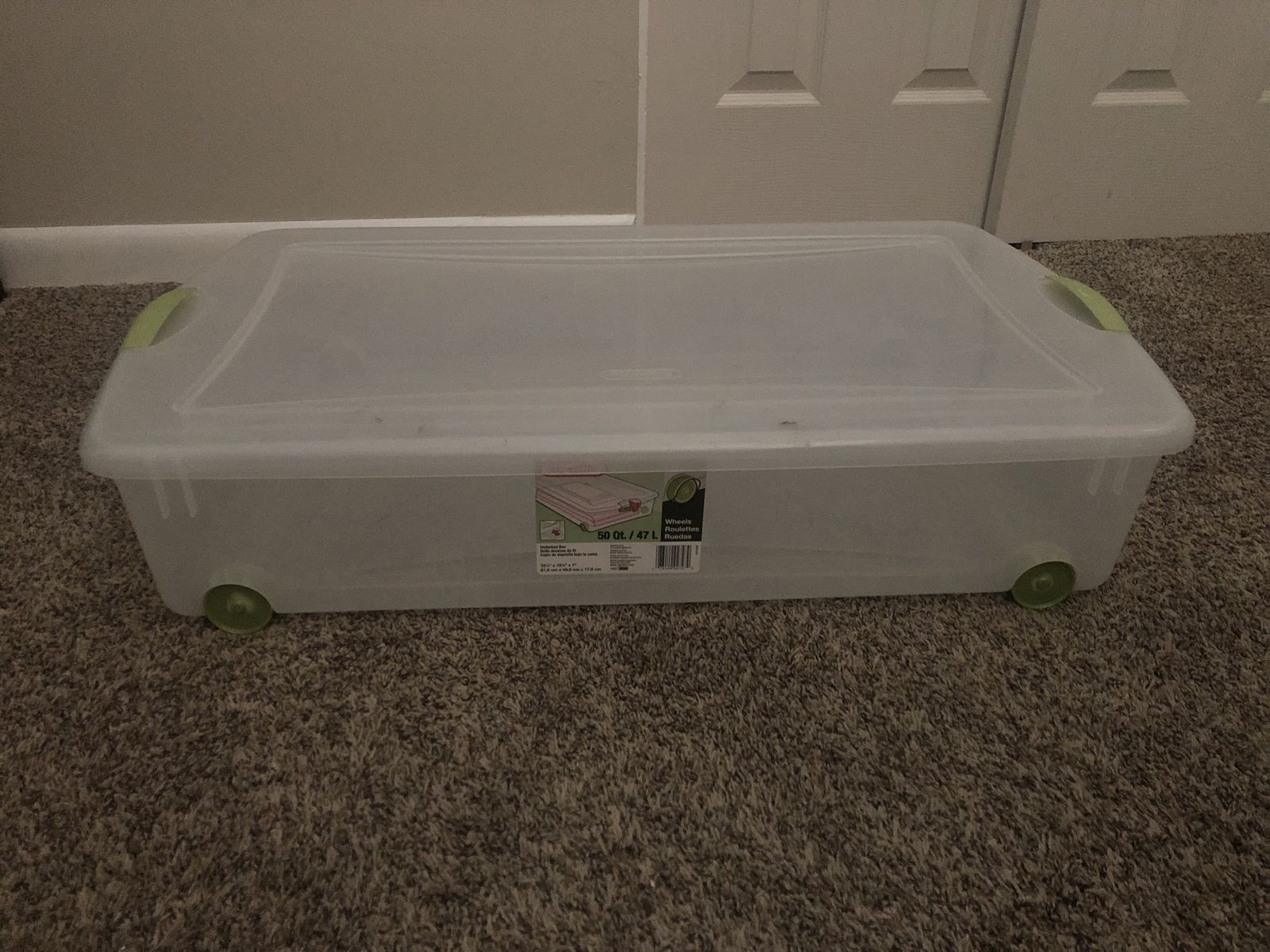 Sterilite Underbed storage