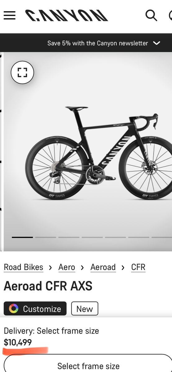 Canyon Aeroad CFR