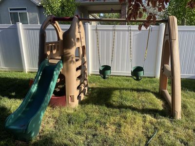 Step 2 Naturally Playful™ Playhouse Climber & Swing Extension