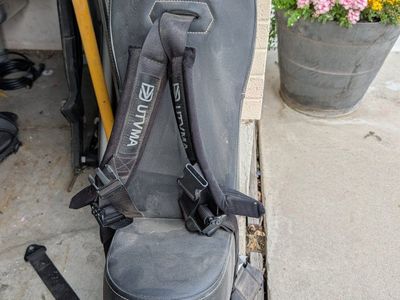 UTVMA Black Padded Backpack Seat with Straps for Recreational Vehicles