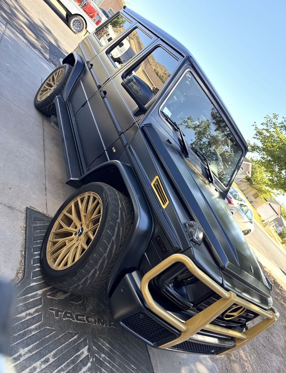 Mercedes-Benz G-Wagon Gold 22" Alloy Wheels w/ Toyo Proxes Tires - Set of 4, Used (5x130)
