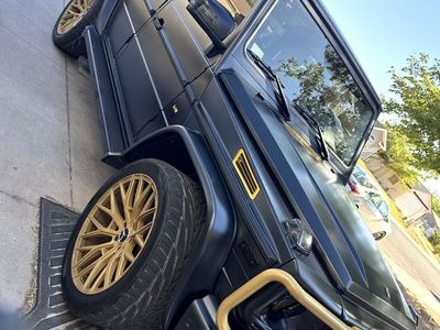 Mercedes-Benz G-Wagon Gold 22" Alloy Wheels w/ Toyo Proxes Tires - Set of 4, Used (5x130)