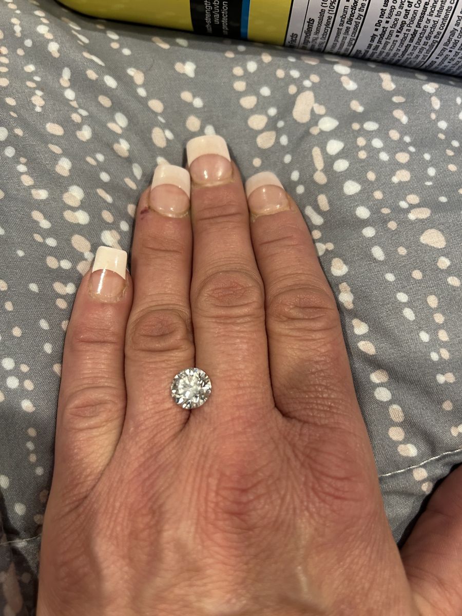 3.09 Carat Round Brilliant Diamond $950