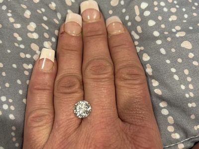 3.09 Carat Round Brilliant Diamond $950