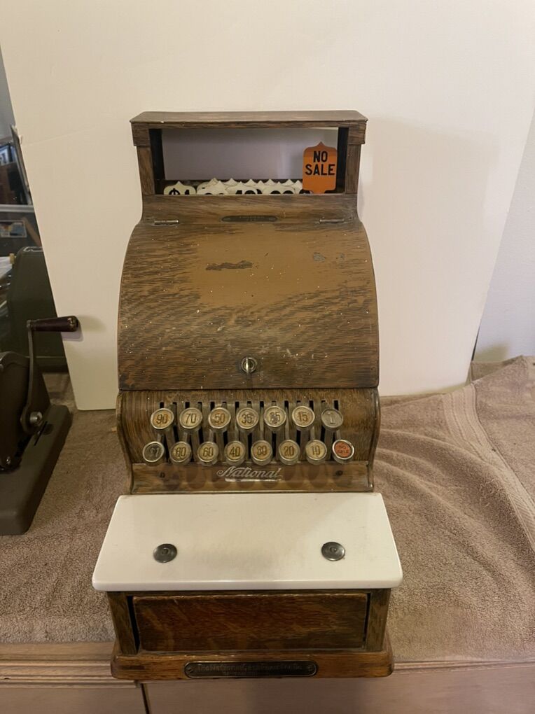 Antique National Cash Register