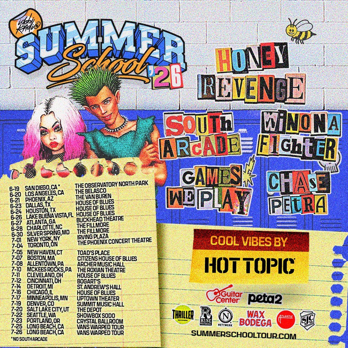 summer school tour ticket
