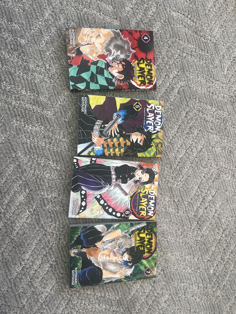 Demon Slayer Vol 4-7