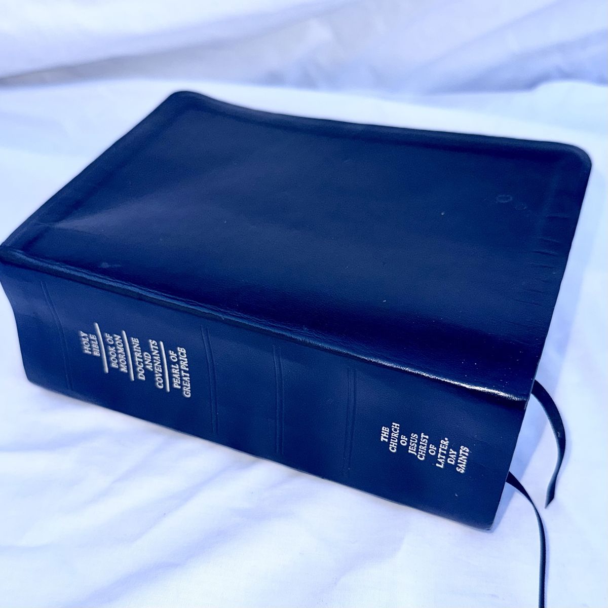 LDS Quad Scriptures - Holy Bible, Book of Mormon, Doctrine & Covenants, Pearl of Great Price (Black)