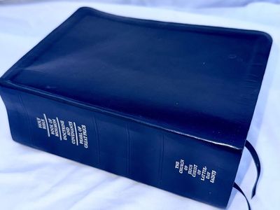 LDS Quad Scriptures - Holy Bible, Book of Mormon, Doctrine & Covenants, Pearl of Great Price (Black)