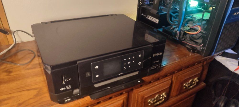 Epson XP 640 wireless printer/scanner