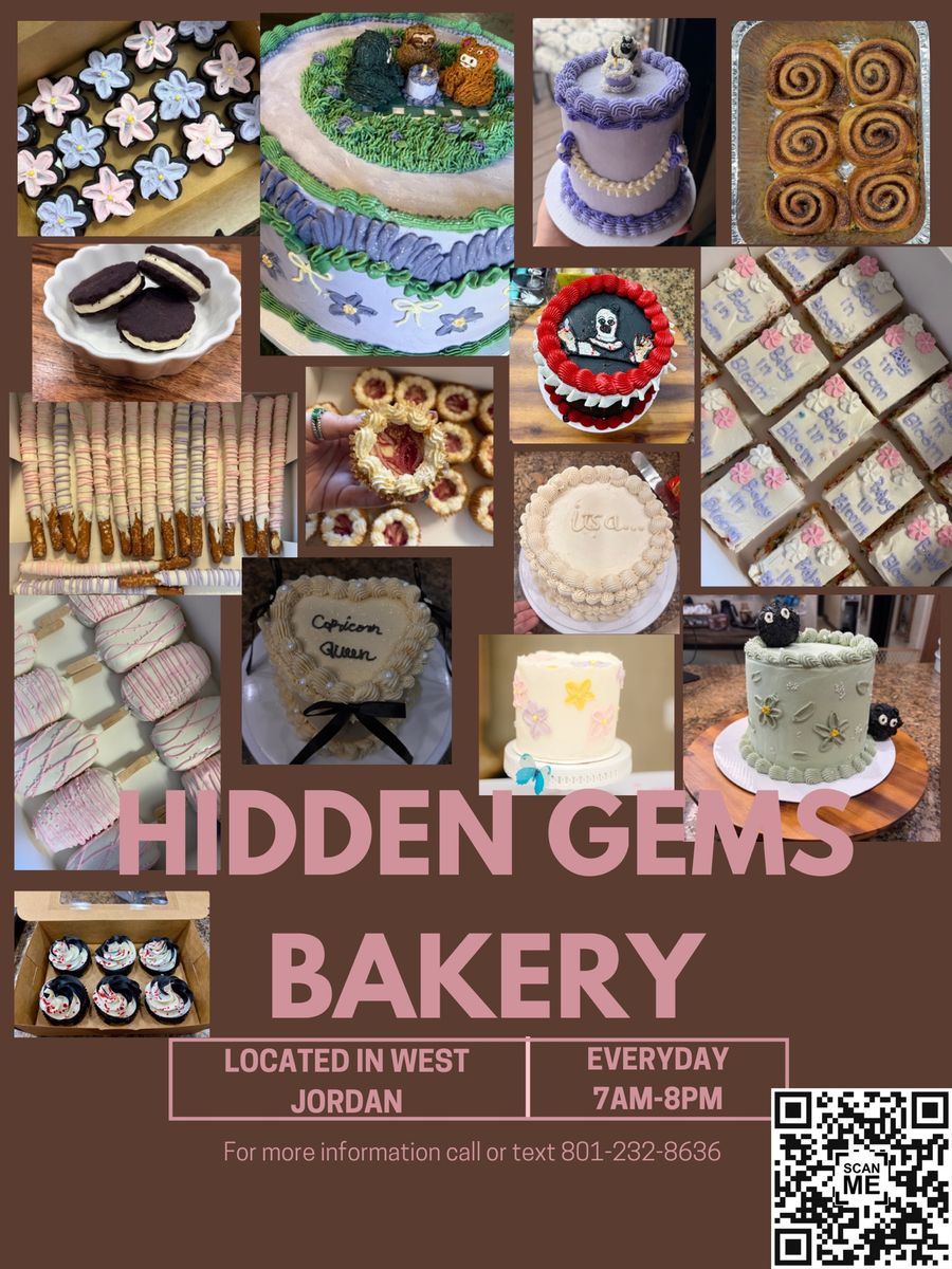 Fresh baked to order desserts and treats