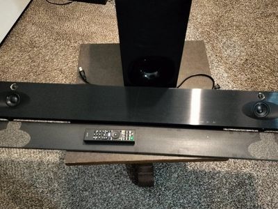 sony 6.1 soundbar and sub