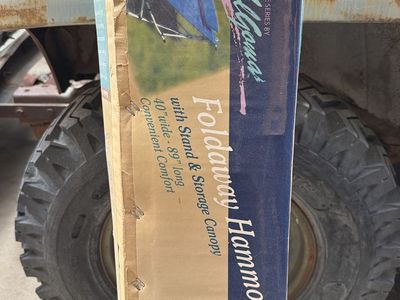 Foldaway hammock