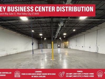 Valley Business Center Distribution - 10,484 SF - West Valley City, UT