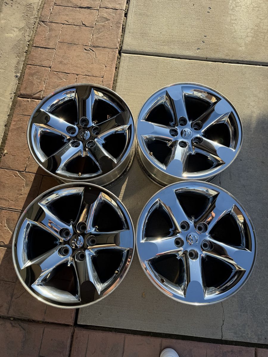 20" DODGE RAM 1500 REBEL FACTORY STOCK 5x5.5 RIM