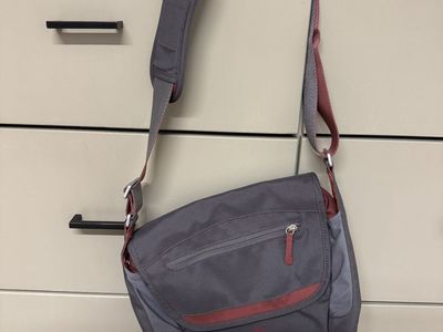REI Co-op Gray Messenger Bag Crossbody Shoulder Bag