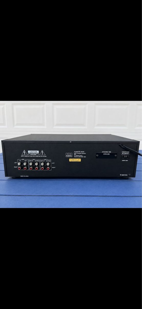 ADC Sound Shaper SS-450X Stereo Frequency Equalizer Spectrum Analyzer