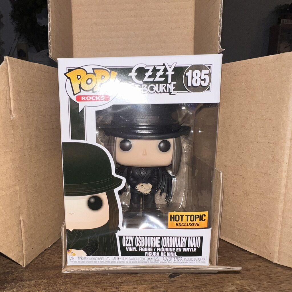Funko Pop Rocks Ozzy Osbourne Ordinary Man #185