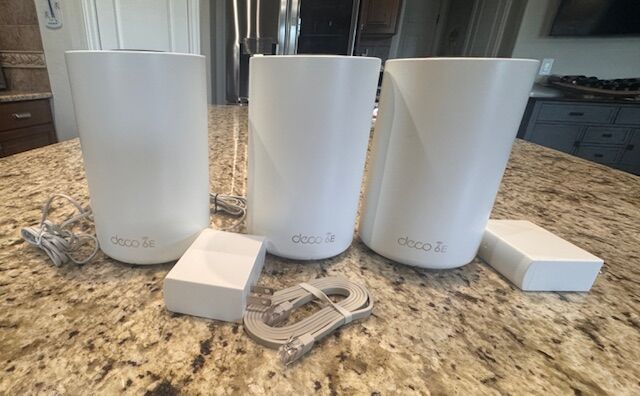 TP-Link Deco Tri-Band Wi-Fi 6E Mesh System (3-Pack) 175