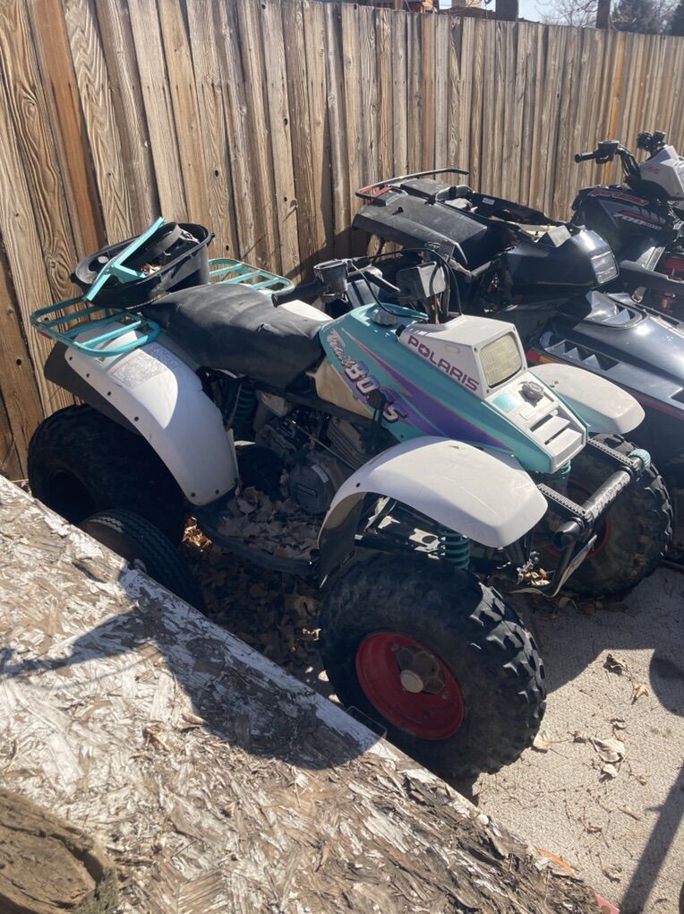 1996 Polaris Trail Boss For Parts With Trailer