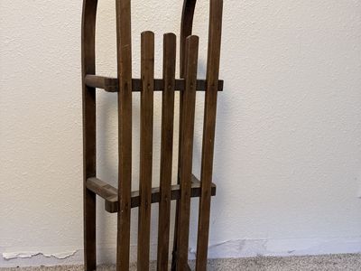 Antique German Wood Sled