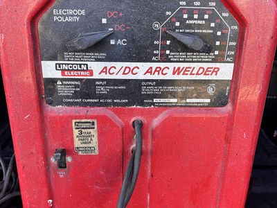 Good working Lincoln ac/dc arc welder