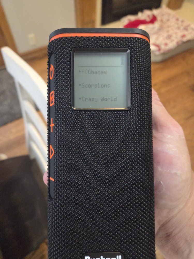 Bushnell Golf Wingman GPS Speaker - Portable Bluetooth Speaker with Golf GPS and Magnetic Mount
